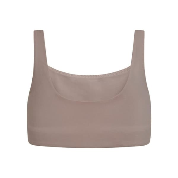 Girlfriend Collective Womens/Ladies Tommy Cropped Square Neck Bra