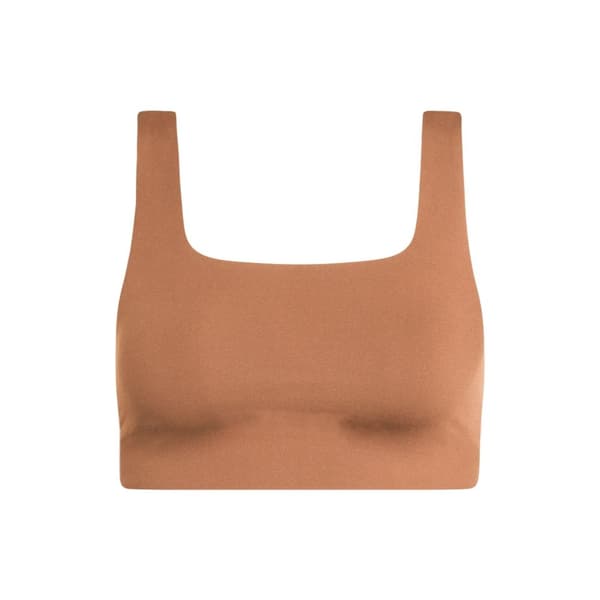 Girlfriend Collective Womens/Ladies Tommy Cropped Square Neck Bra