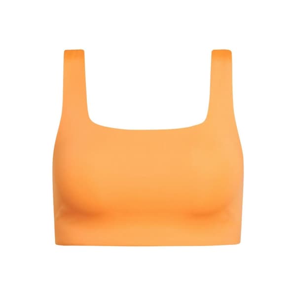 Girlfriend Collective Womens/Ladies Tommy Cropped Square Neck Bra