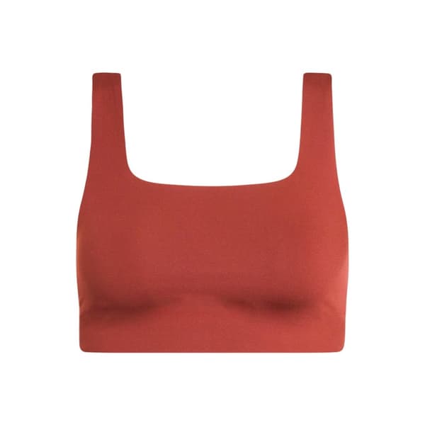 Girlfriend Collective Womens/Ladies Tommy Cropped Square Neck Bra