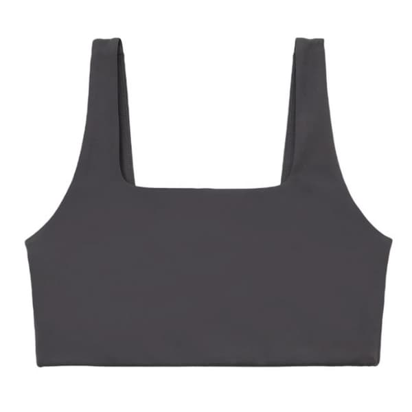 Girlfriend Collective Womens/Ladies Tommy Cropped Square Neck Bra
