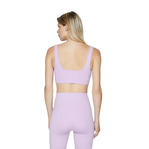 Girlfriend Collective Womens/Ladies Tommy Cropped Square Neck Bra