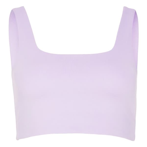 Girlfriend Collective Womens/Ladies Tommy Cropped Square Neck Bra