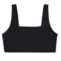 Miniatyrbilde 1 av 3: Girlfriend Collective Womens/Ladies Tommy Cropped Square Neck Bra