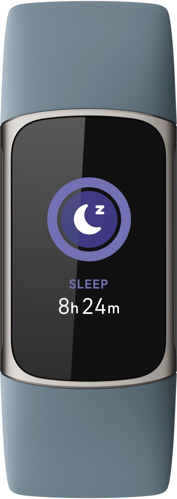 Fitbit Charge 5, steel blue/platinum
