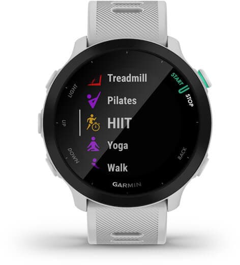 Garmin Forerunner 55 2.64 cm (1.04") MIP 42 mm Digital 208 x 208 pixels Black GPS (satellite)