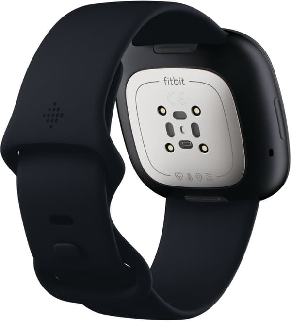 Fitbit Sense, carbon/graphite stainless steel