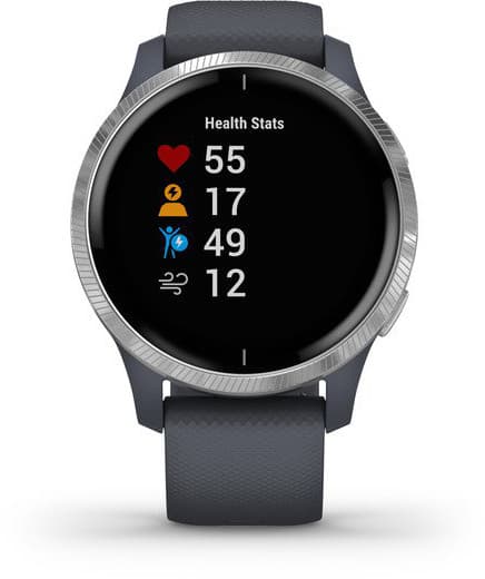 Garmin Venu, silver/granite blue