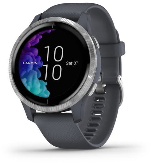 Garmin Venu, silver/granite blue