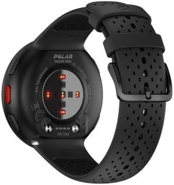 Polar Pacer Pro GPS Sports smartwatch, M-L, Black/Grey