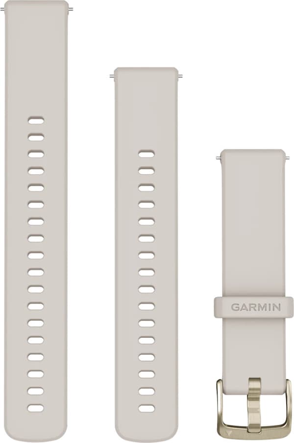 Garmin watch strap Venu 3S 18mm, ivory/gold