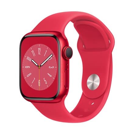 Apple Watch 8 GPS 41mm Sport Band (PRODUCT)RED (MNP73EL/A)