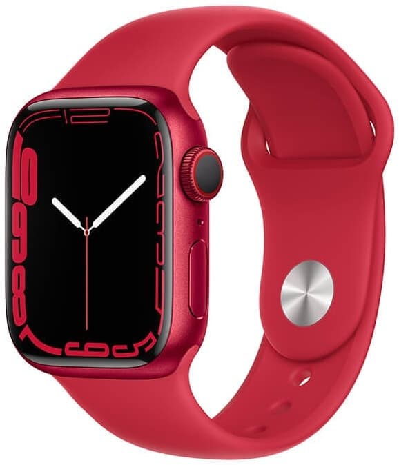Apple Watch 7 GPS + Cellular 41mm Sport Band PRODUCT(RED) (MKHV3EL/A)