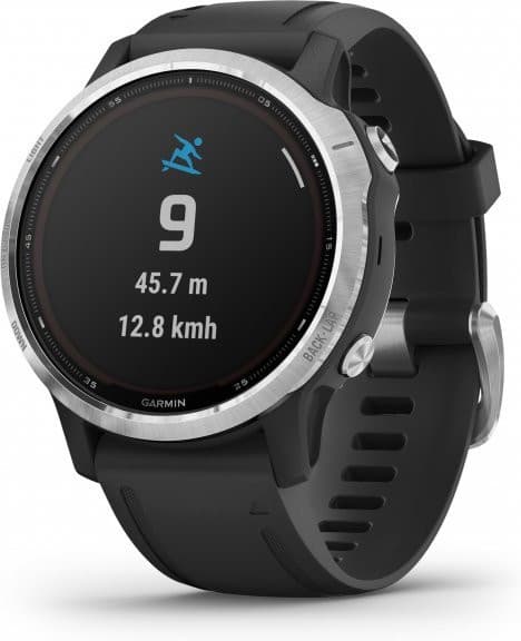 Garmin Fenix 6S Solar, silver/black