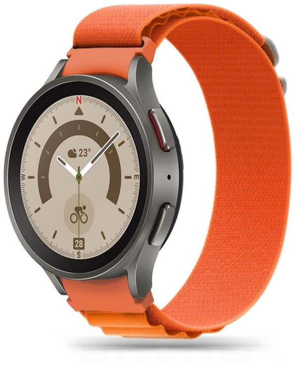 Tech-Protect watch strap Nylon Pro Samsung Galaxy Watch 4/5/5 Pro, orange