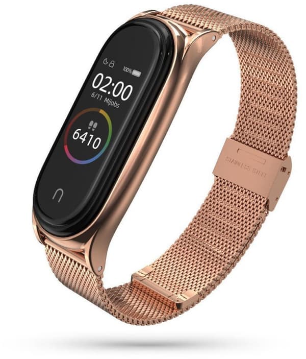 Tech-Protect watch strap MilaneseBand Xiaomi Mi Band 7, rose gold