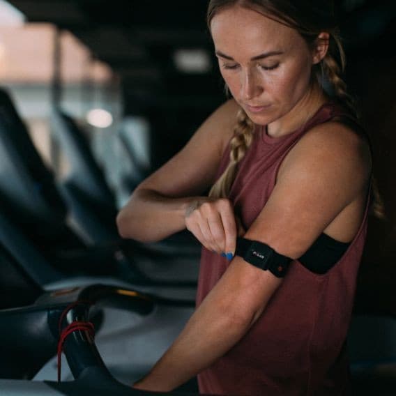Polar heart rate monitor Verity Sense M-XXL, black