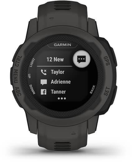 Garmin Instinct 2S 2.01 cm (0.79") MIP 40 mm Digital 156 x 156 pixels Graphite GPS (satellite)