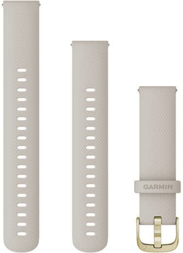 Garmin watch strap Venu 2S 18mm, light sand/light gold