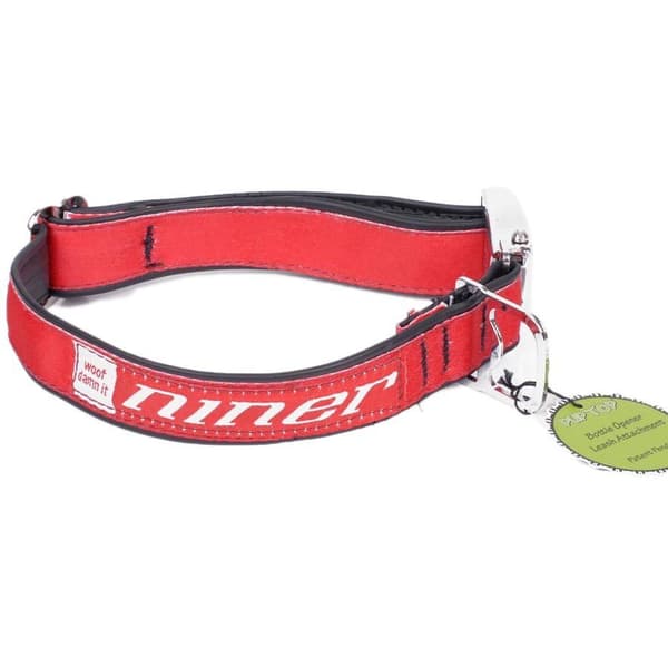 Niner Hundhalsband Röd S