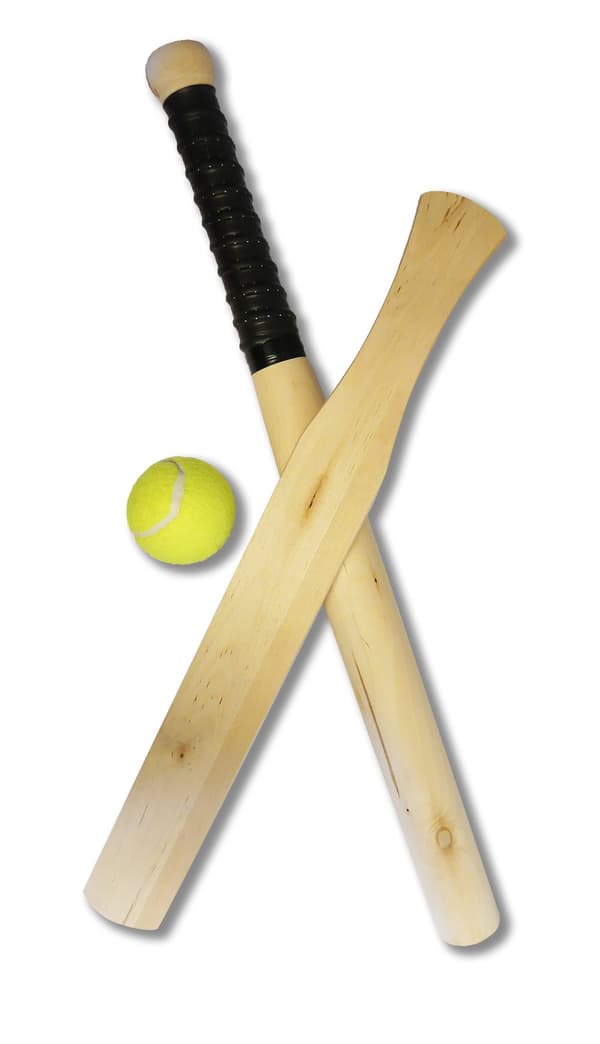 Brännbollset Trä med Grip SportMe