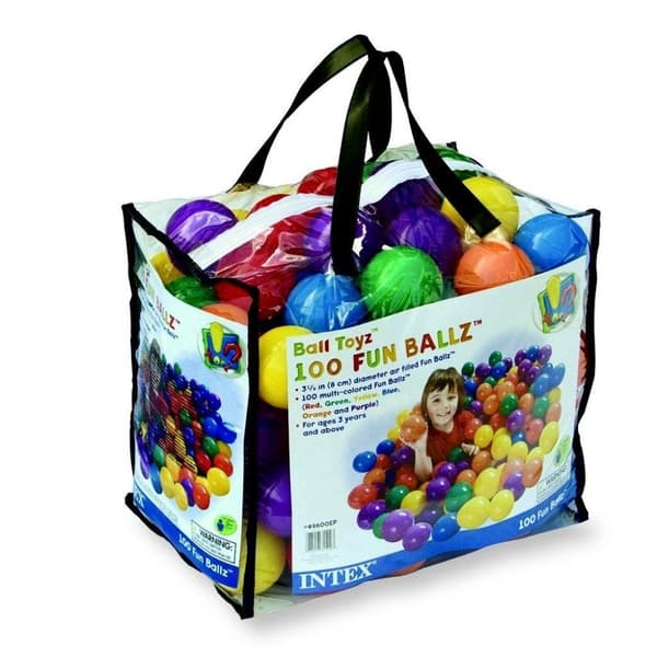 Intex 100 Bolde til Kuglegraven 8cm