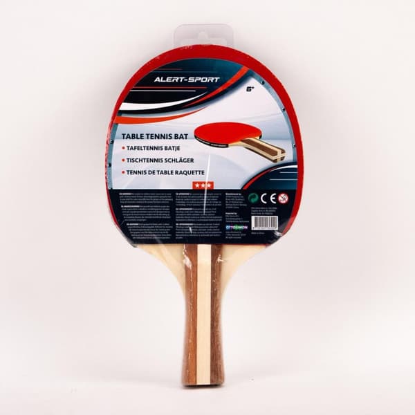 Alert Sport 3 Star Bordtennisbat Trä/Gummi
