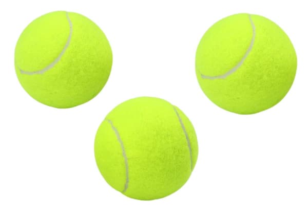 Tennispallot Keltainen Tennispallosetti, 3 kpl.