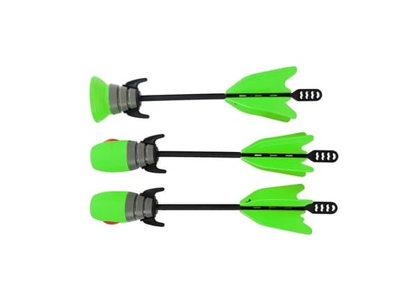 Sløjfesæt 3 Pile Sportsgrøn 58 cm