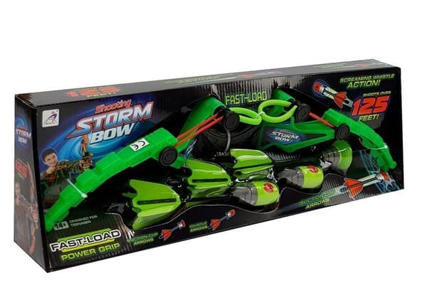 Sløjfesæt 3 Pile Sportsgrøn 58 cm