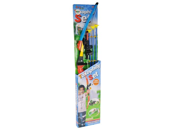 Bågskytte Set Båge Tre pilar Sikte 98 cm