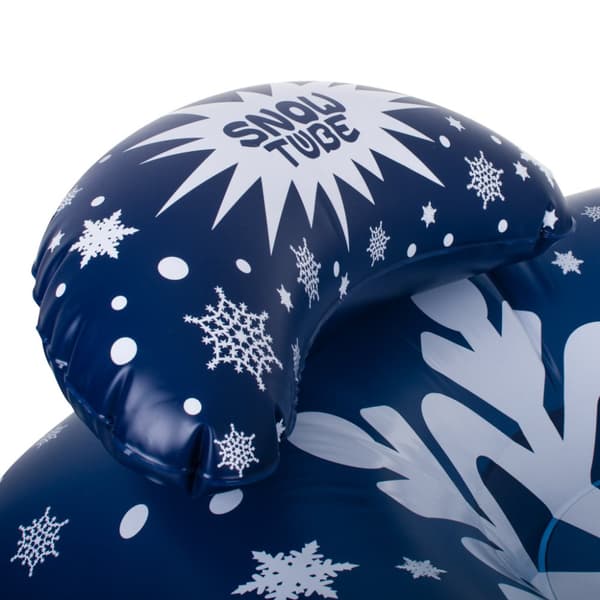 Släde uppblåsbar på snö, hjul, stjärndäck, 110 cm
