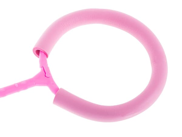 Hula hoop, hopprep, rosa LED-ljusboll