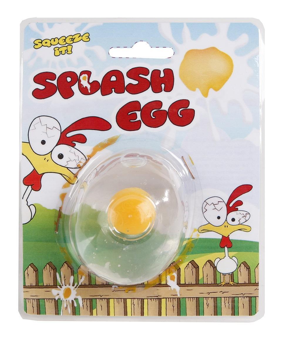 Ägg Splattboll Squeeze It! Stressboll Stress Lek Skoj Boll 6cm