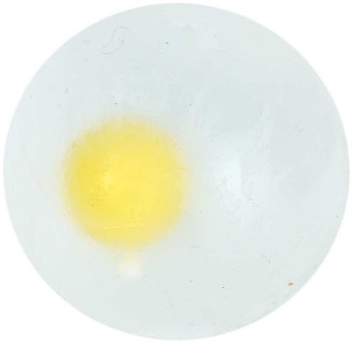 Bild av 2-pack Ägg Splattboll Squeeze Stressboll AntiStress Lek Skoj Boll 5cm