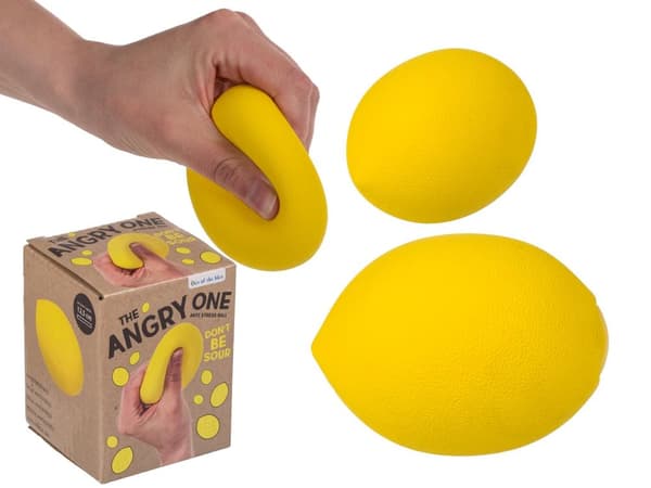 Stresspress sitron! Stress Ball Prunk Fun