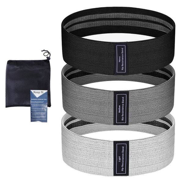 3-Pack Squat Hållbart Träningsband