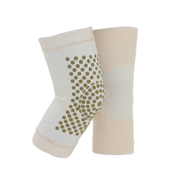Slittåliga Mjuka Värmande Elastiska Knästöd Beige