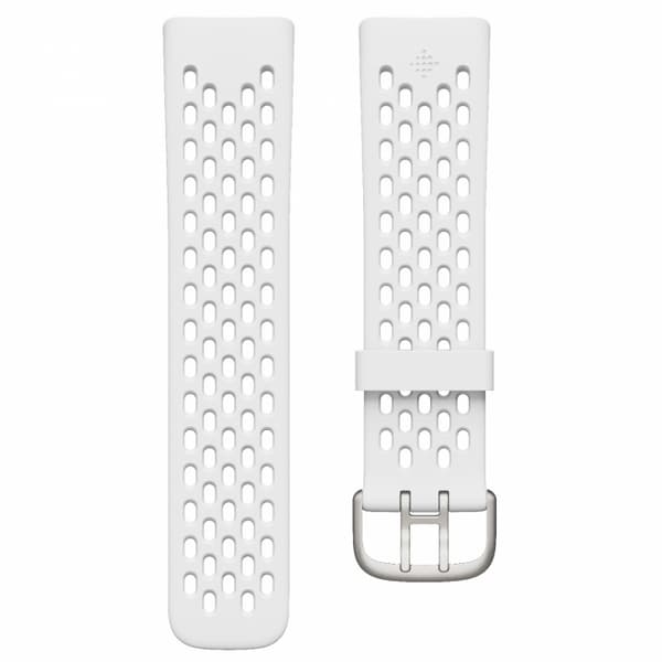 Fitbit Charge 5/6 Sport Band Frost White (S)