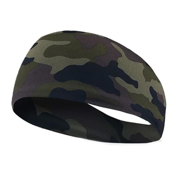 Elastiskt Pannband / Svettband Sport Bredare  - Välj färg