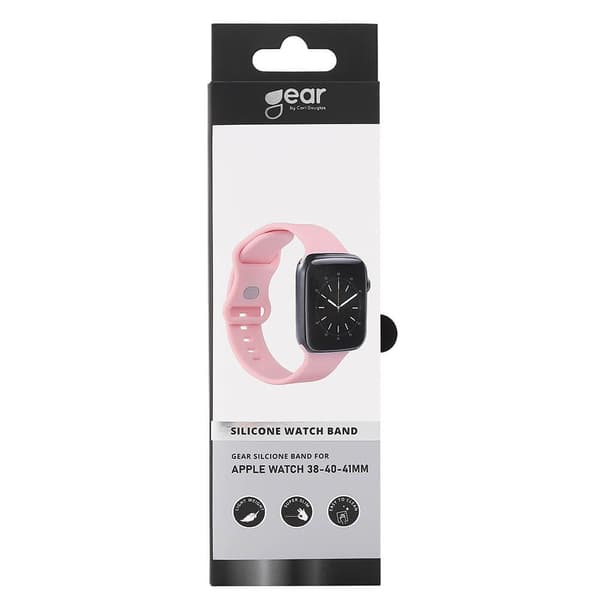 Gear Klokkearmbånd Silikon Apple Watch 38/40/41mm Rosa