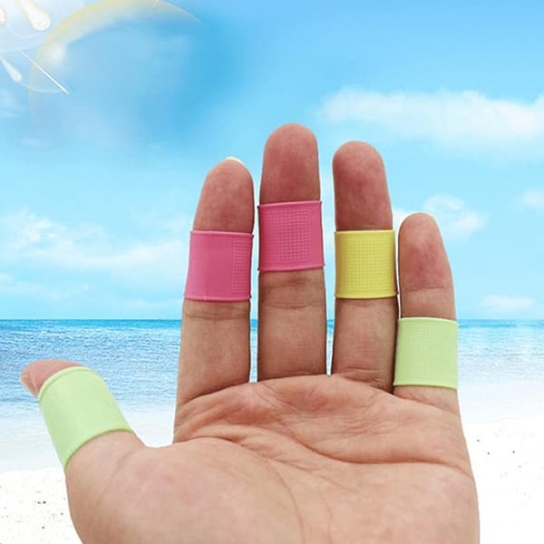 Silikonskydd för fingrarna 10-pack