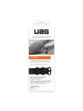 Miniatyrbild 8 av 8: Urban Armor Gear Apple Watch 45/44/42 mm Nato Eco-armband, svart