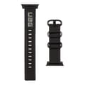 Miniatyrbild 2 av 8: Urban Armor Gear Apple Watch 45/44/42 mm Nato Eco-armband, svart