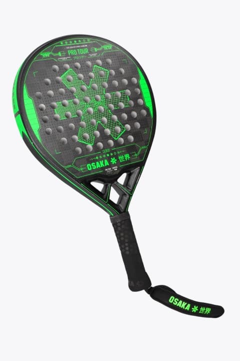 Osaka Pro Tour Control Padel Racket - Svart/Grön