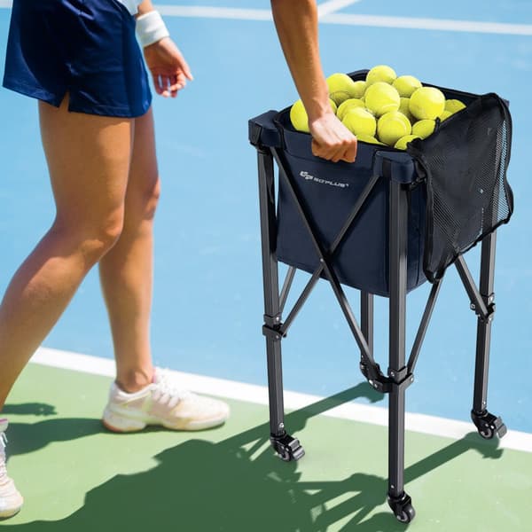 Tenniskulor Lärandevagn, 16x16x36", Blå