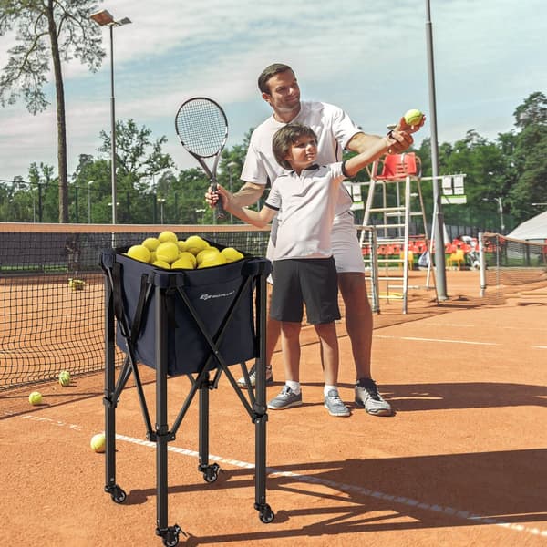 Tenniskulor Lärandevagn, 16x16x36", Blå