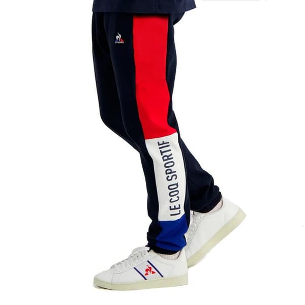 Nederdel träningsoverall för vuxna Le coq sportif TRI PANT SLIM 2310016 Män Marinblå