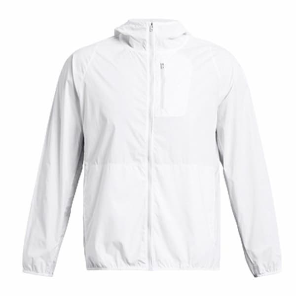 Miesten urheilutakki Under Armour LAUNCH Valkoinen