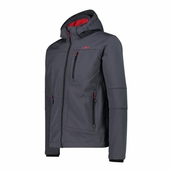 Sport Jakke til Mænd Campagnolo Softshell Melange Mørkegrå